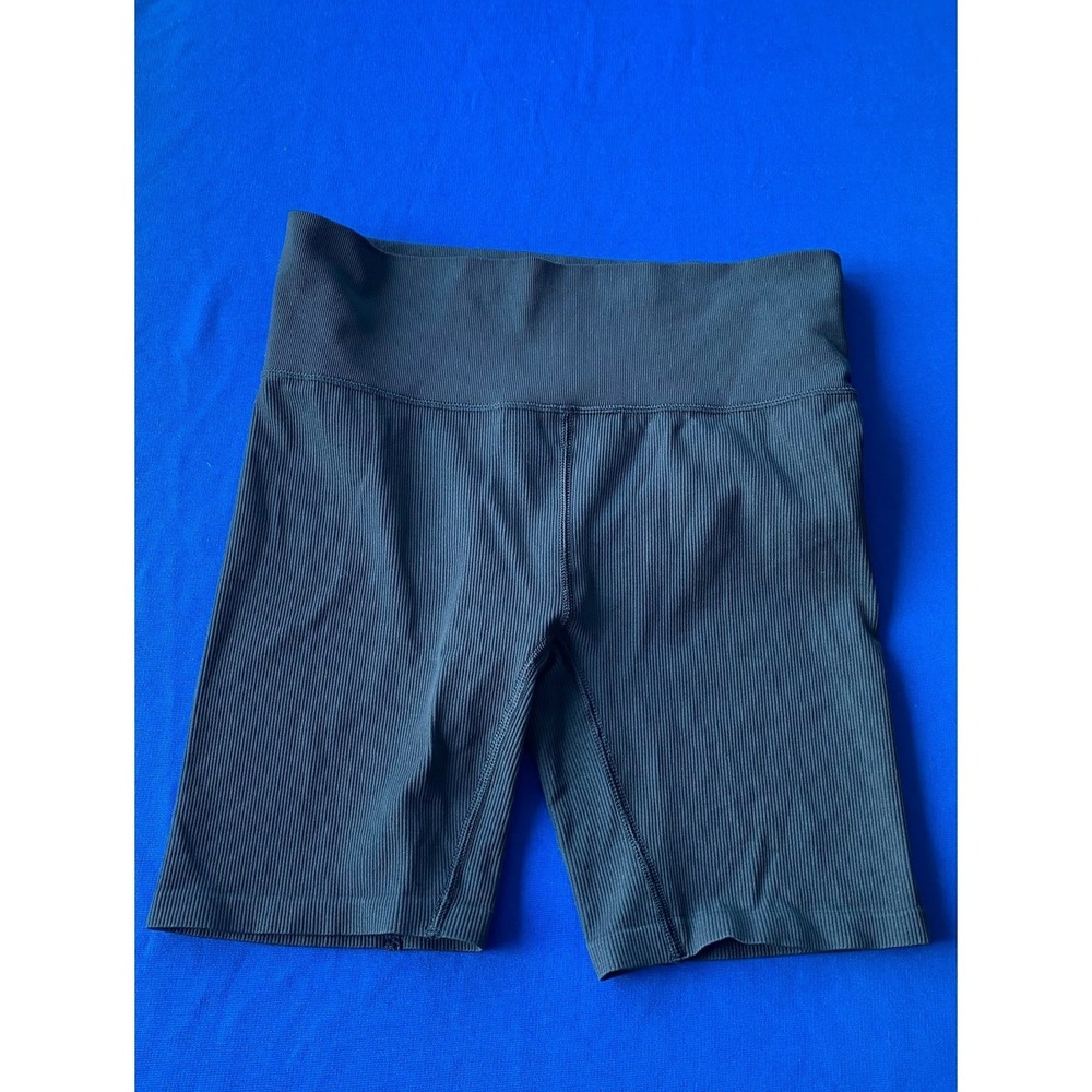 DSG Momentum Seamless High-Rise Bike Shorts Pure Black Womens Large NWT 7in